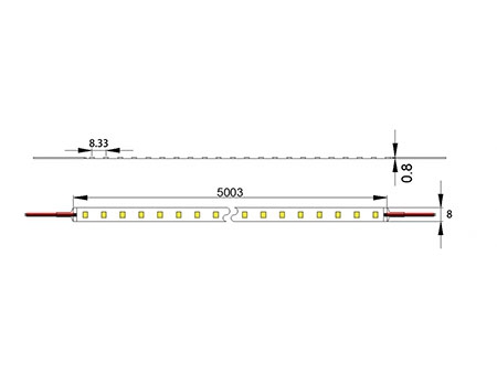 Светодиодная лента SMD3528 (9.6Вт)