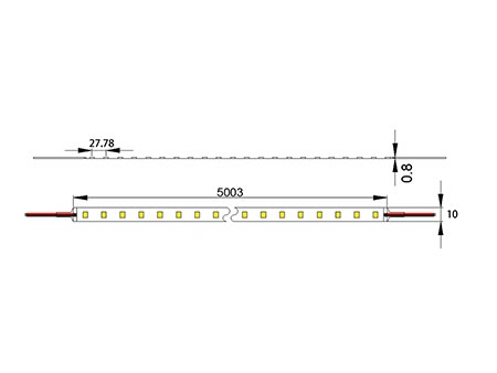 Светодиодная лента SMD5630 (10.8Вт)