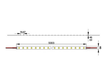 Светодиодная лента SMD3528 (9.6Вт)