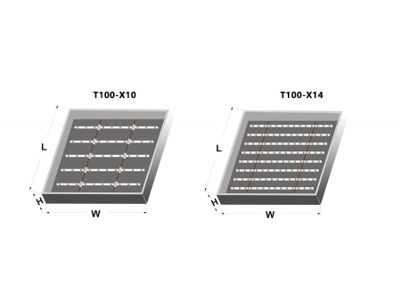 Линейный светодиодный модуль T100-X10/T100-X14