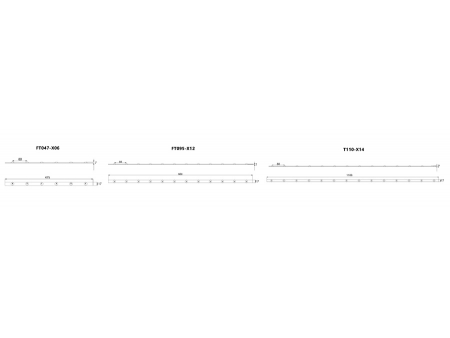 Линейный светодиодный модуль FT047-X06/FT095-X12/T110-X14