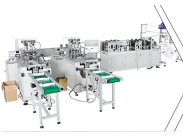 Линия для производства медицинских масок/Оборудование для производства одноразовых масок