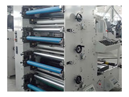 Флексографическая печатная машина (4-6 цветов), ZBS-820