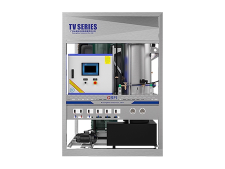 Машина для производства трубчатого льда для промышленного применения