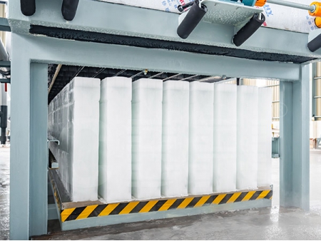 2 x 15-тонные машины для производства льда с прямым охлаждением для клиента из Индонезии