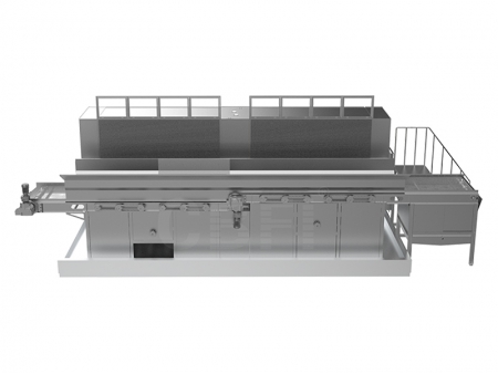 Морозильник быстрой заморозки (псевдоожиженный)