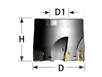 Торцевая фреза (индексируемая)