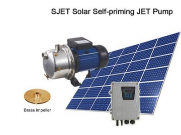 Струйный насос для неглубоких скважин, Насос на солнечной энергии, SJET