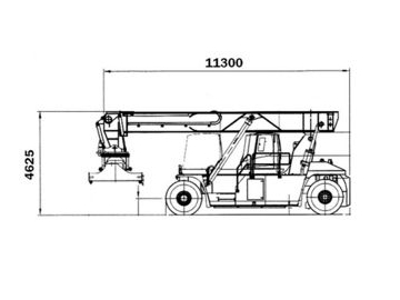 Ричстакер/Контейнерный погрузчик, FK11-1510 T