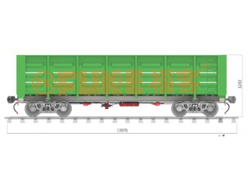 Железнодорожный вагон, FK7-70T