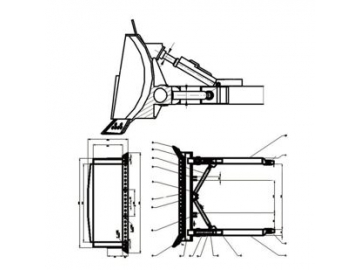 Гусеничный бульдозер, FK14-220 T