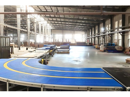 90-градусный поворотный конвейер