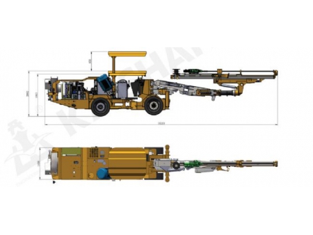 Гидравлическая буровая установка, KJ215