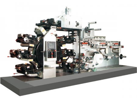 Высокоскоростная флексографская печатная машина (стекового типа)