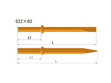 Долота для отбойных / пневматических молотков