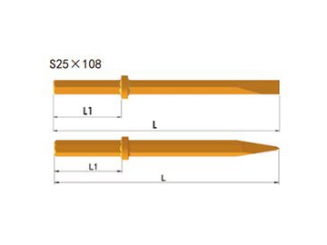 Долота для отбойных / пневматических молотков