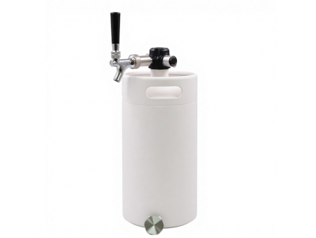 Вакуумный мини кегератор из нержавеющей стали 316L на 5 литров, система для розлива газированных напитков, коктейлей, крафтовых и крепких напитков, идеально для домашнего бара.