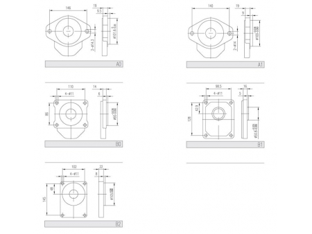 Шестеренные насосы внешнего зацепления