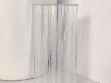 Ламинированное стекло с тканью