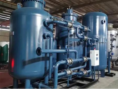 Генератор азота PSA с двумя башнями