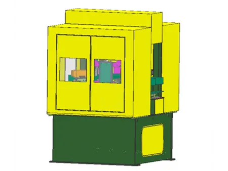 Машина для снятия заусенцев с кромок колесных ободьев