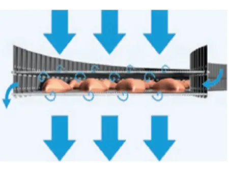 Спиральный морозильный аппарат (с функцией укладки)