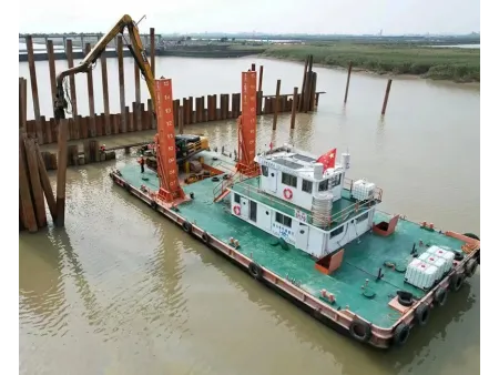 Земснаряд с обратной лопатой