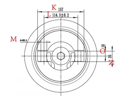 Опорный каток для бульдозера Caterpillar D6D