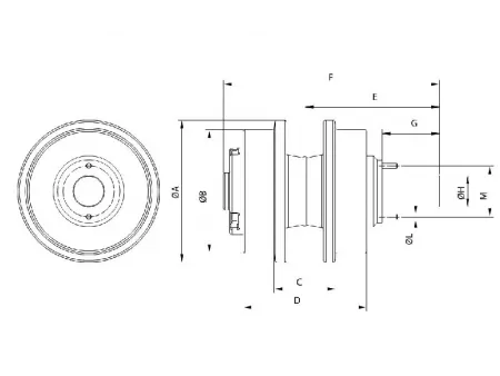 Поддерживающий каток для бульдозера Caterpillar D6M