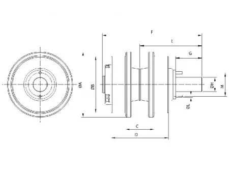 Поддерживающий каток для экскаватора Caterpillar 320