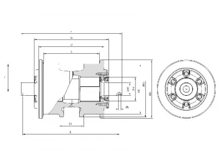 Поддерживающий каток для бульдозера Caterpillar D10T