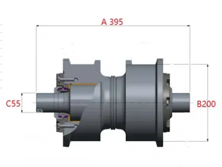 Поддерживающий каток для экскаватора Hitachi EX1900