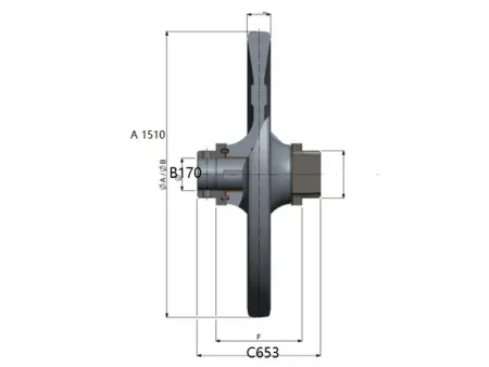 Направляющее колесо для экскаватора Komatsu PC3000