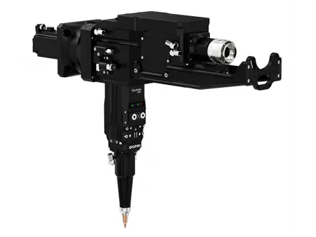 Волоконно-лазерная режущая головка для резки под углом (с автофокусировкой, одноподвесная система, прямой угол), 15 кВт