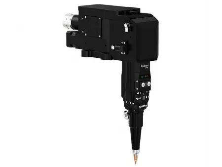 Волоконно-лазерная режущая головка для резки под углом (с автофокусировкой, одноподвесная система, прямой угол), 15 кВт