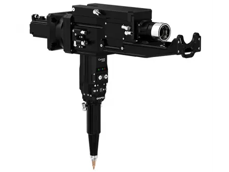 Волоконно-лазерная режущая головка для резки под углом (с автофокусировкой, одноподвесная система, прямой угол), 20 кВт