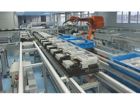 Конвейер с модульной пластиковой лентой, CXT