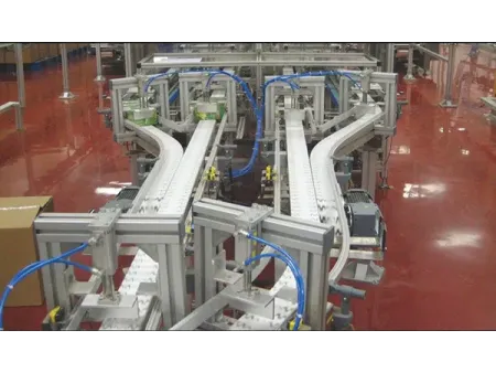 Конвейер с модульной пластиковой лентой, CX85