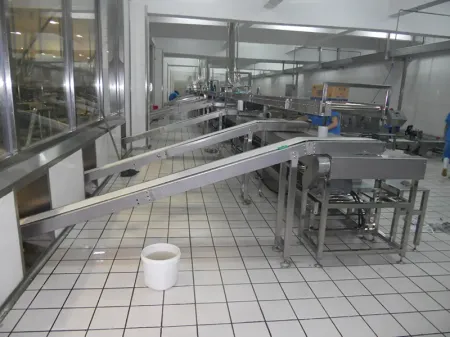 Решения для конвейерных систем  Конвейер с полиуретановой лентой