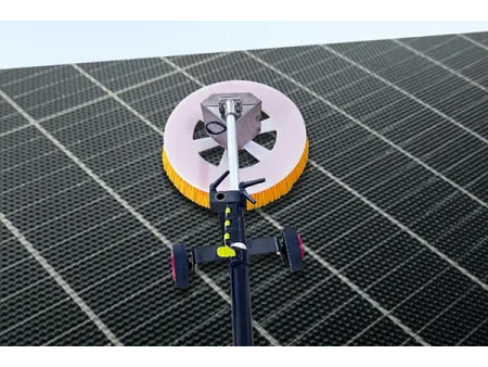 Электрическая щетка для чистки солнечных панелей