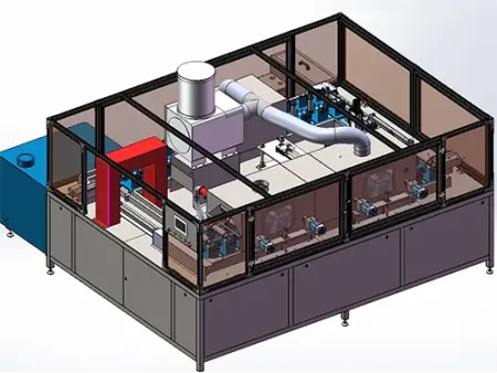 Туннельная мойка для валов двигателей