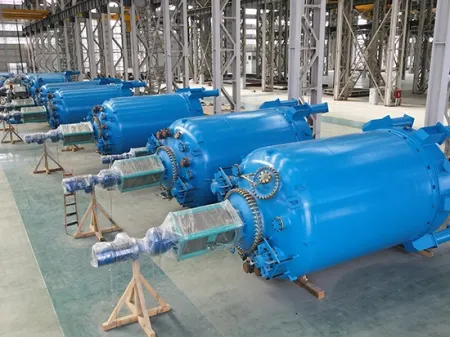 Эмалированный реактор закрытого типа