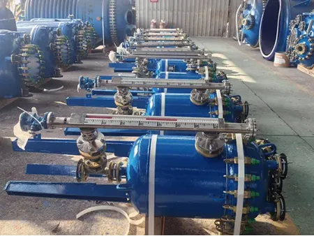 Вертикальный эмалированный сборник открытого типа