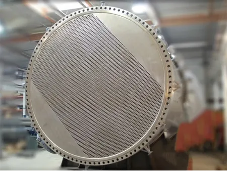 Кожухотрубный теплообменник (материал: титан)