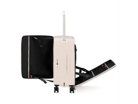 Чемодан 20″ с двойным открытием и широкой ручкой