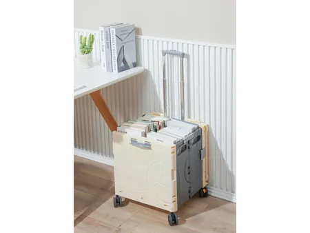 Складные ящики-тележки на колесах