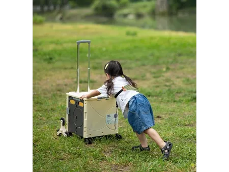 Складные ящики-тележки на колесах