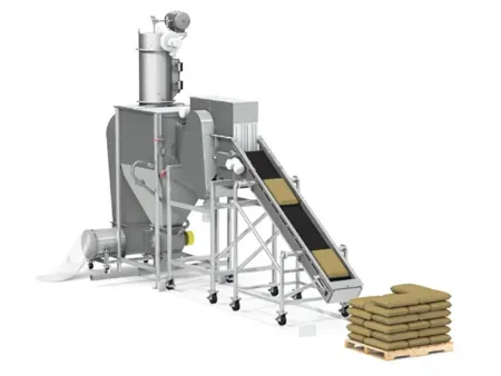 Система автоматического растаривания мешков