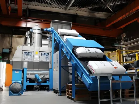 Автоматический растариватель мешков