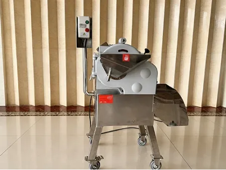 Овощерезательная машина для нарезки кубиком с производительностью 300-800 кг/ч